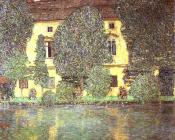 古斯塔夫克林姆特 - Schloss Kammer on Attersee